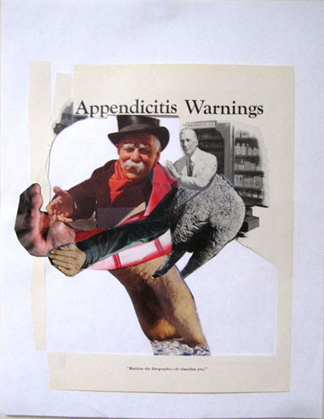 Afterschool Special, Collage on paper, 8.5"x 11"