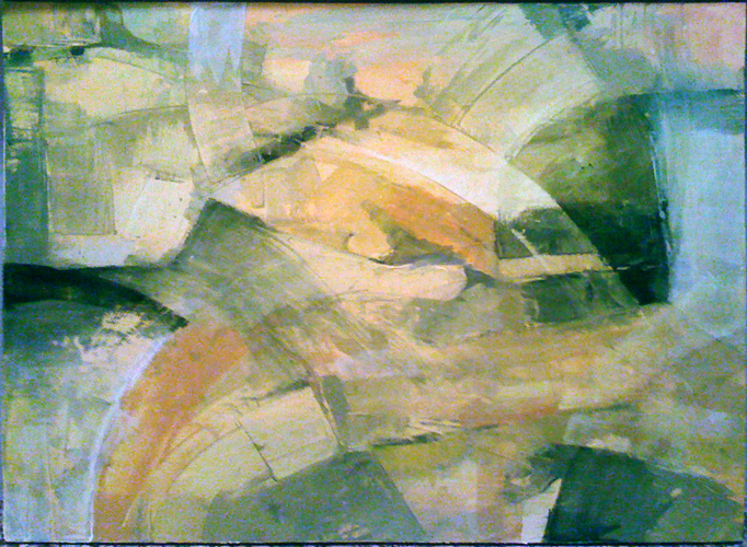 J, Acrylic on Canvas, 48"x 24", 2009, sold