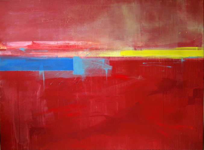 C_2, Acrylic on Canvas, 48"x36", 2010, sold