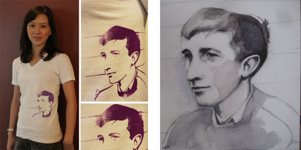 John Updike for flatmanCrooked, 2009