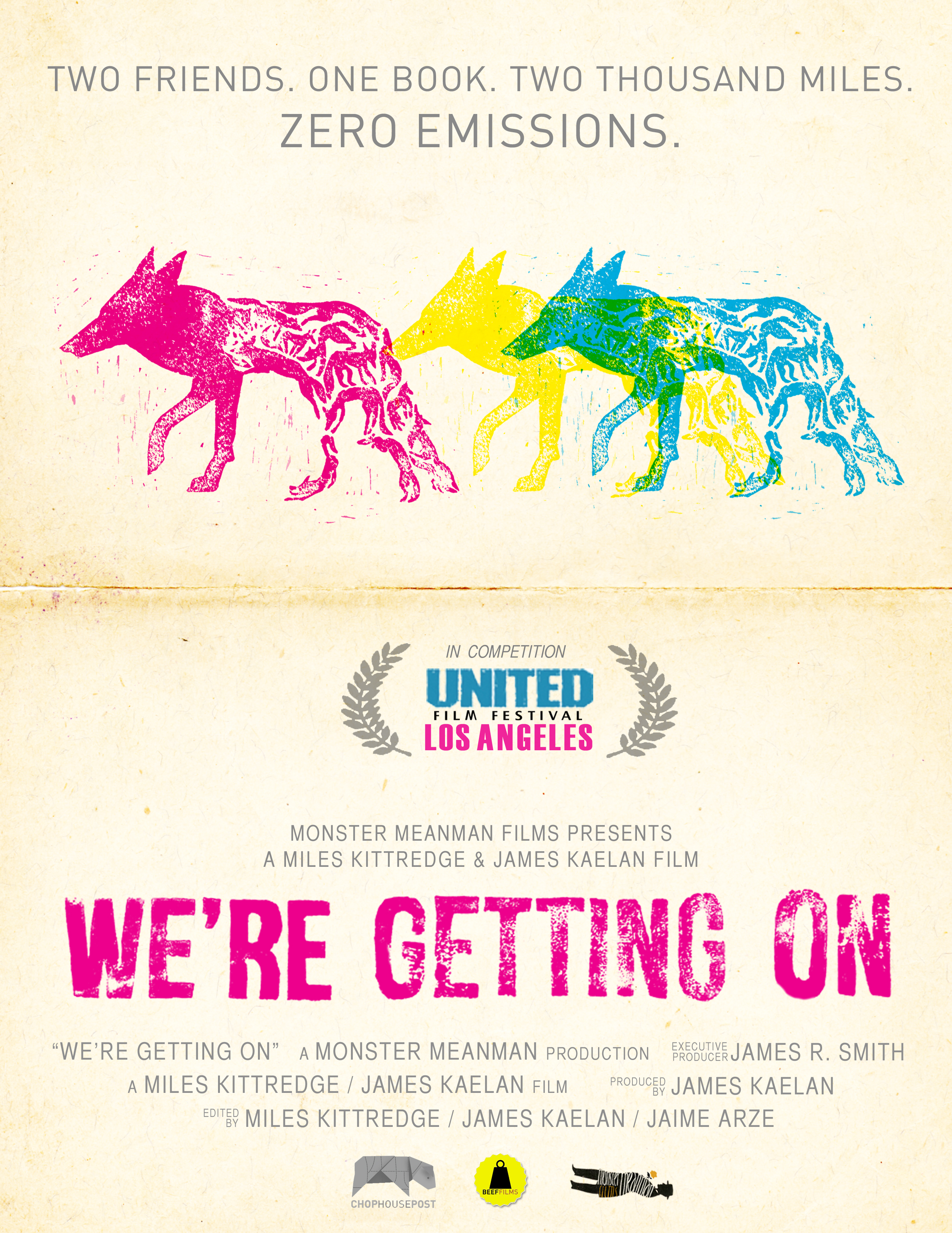 "We're Getting On" United Movie Poster